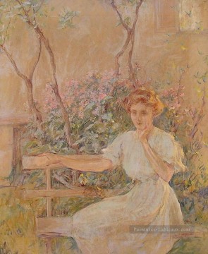 Garden Tableaux - La dame de GardenSeat Robert Reid
